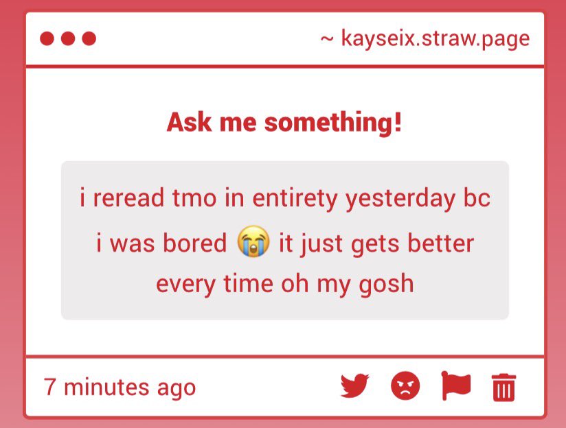 ThawMeOut_Casey's tweet image. all 100k+ words in one day ??? that’s amazing i’m glad it has reread value 😭