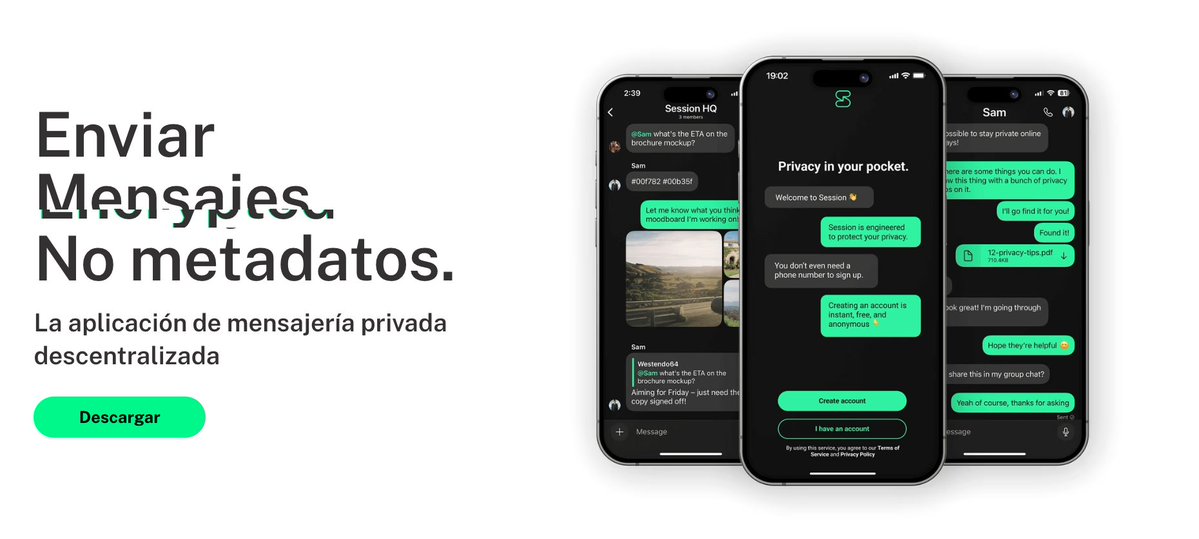 socialtic's tweet image. #SeguridadDigital

@session_app es una herramienta te permite tener comunicaciones y chats seguros sin necesidad de dar #DatosPersonales.💯

🚨Además también incorpora el protocolo #Tor en sus comunicaciones para mayor anonimato.

¿La conocías? 🤓👇
getsession.org