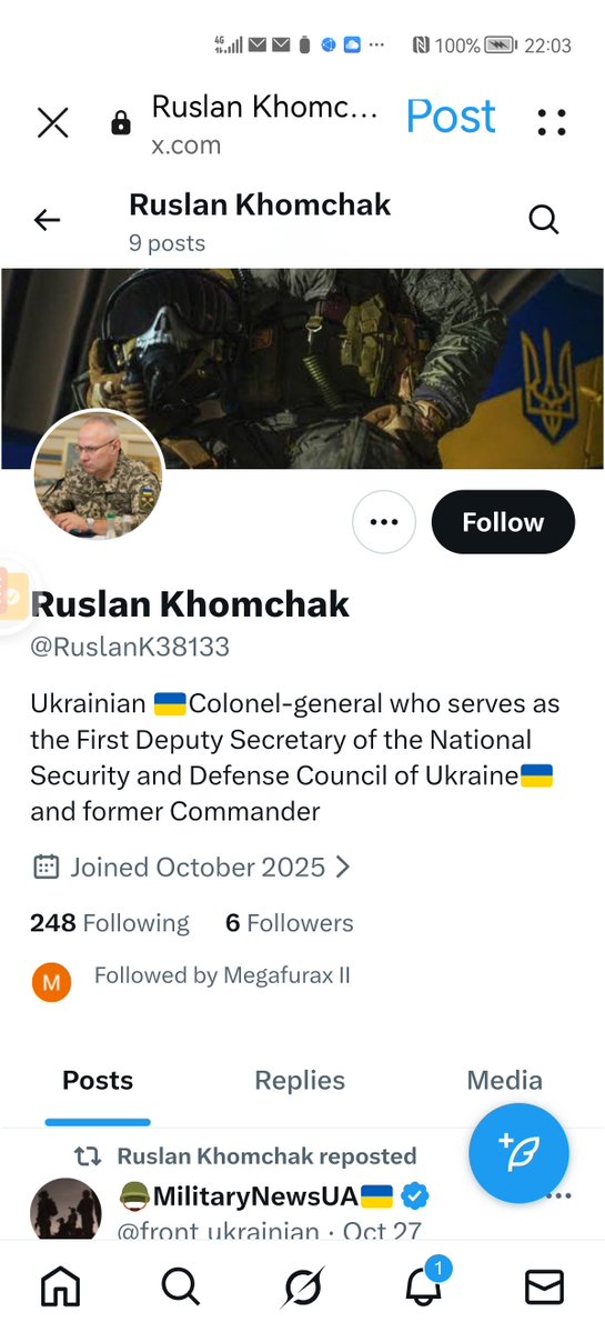 Caulkheadfella's tweet image. 🚨SCAMMER ALERT🚨

FAKE SOLDIER, NIGERIAN SCAMMER
@ RuslanK38133

Report ID: x.com/i/user/1981296…

Report, block and share