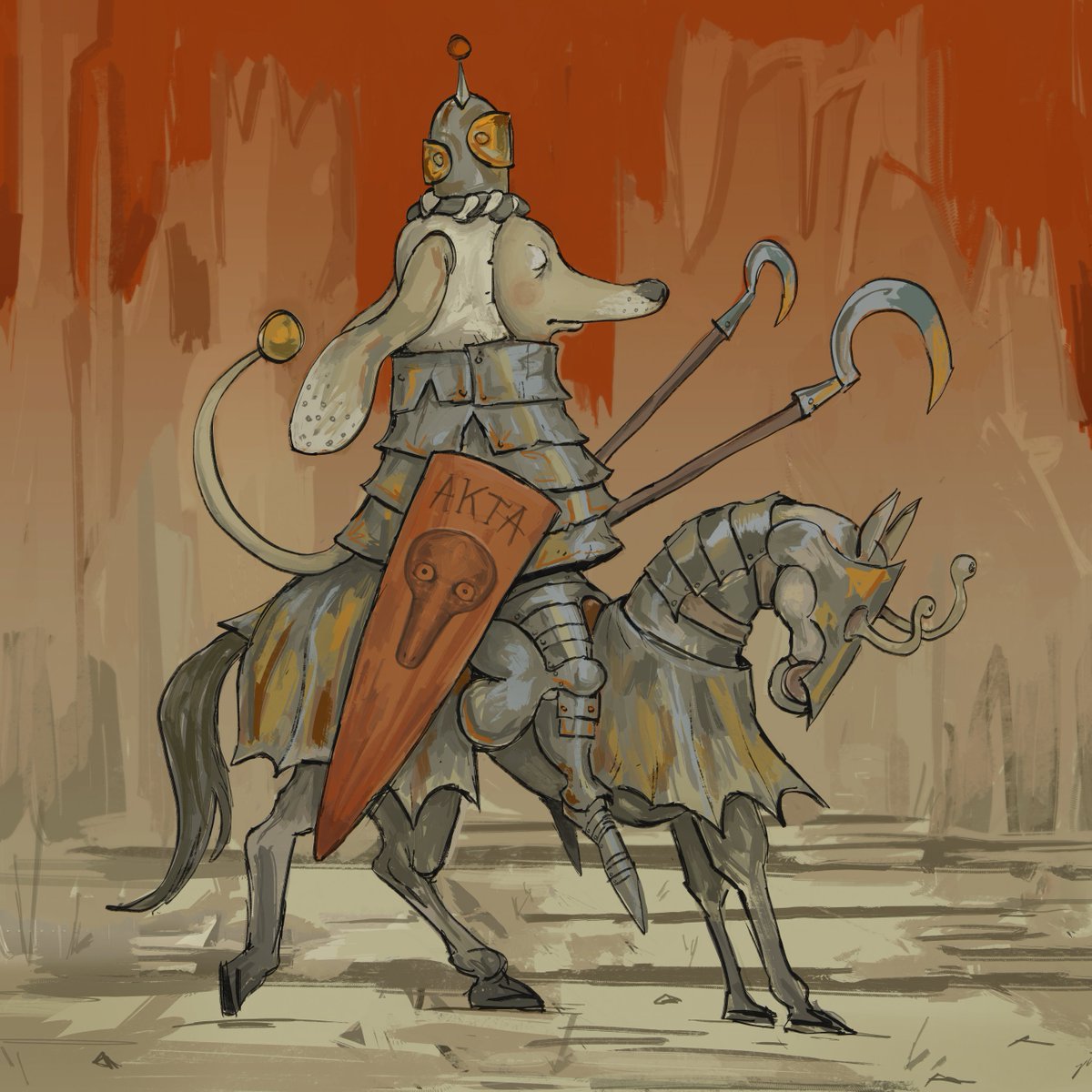 lugubrious chevalier