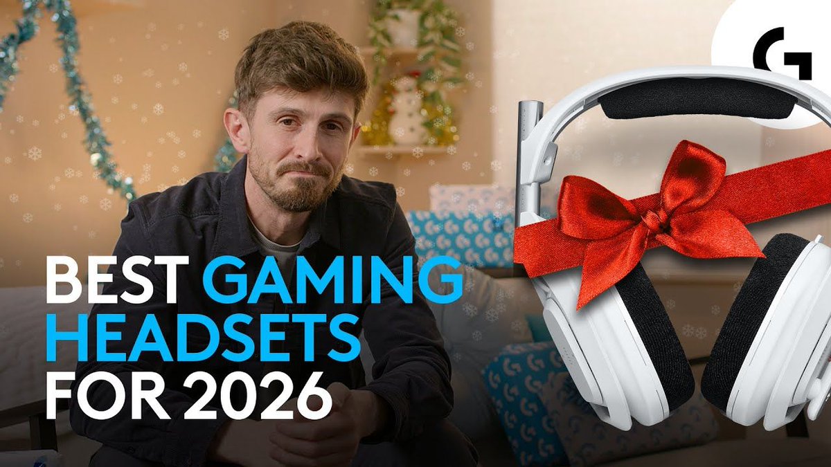 LogitechG's tweet image. You&apos;ve got the console, we&apos;ve got the headset. Here&apos;s the scoop for you console gamers holiday wish list . 

Watch the full video on YouTube: youtube.com/watch?v=djptHY…