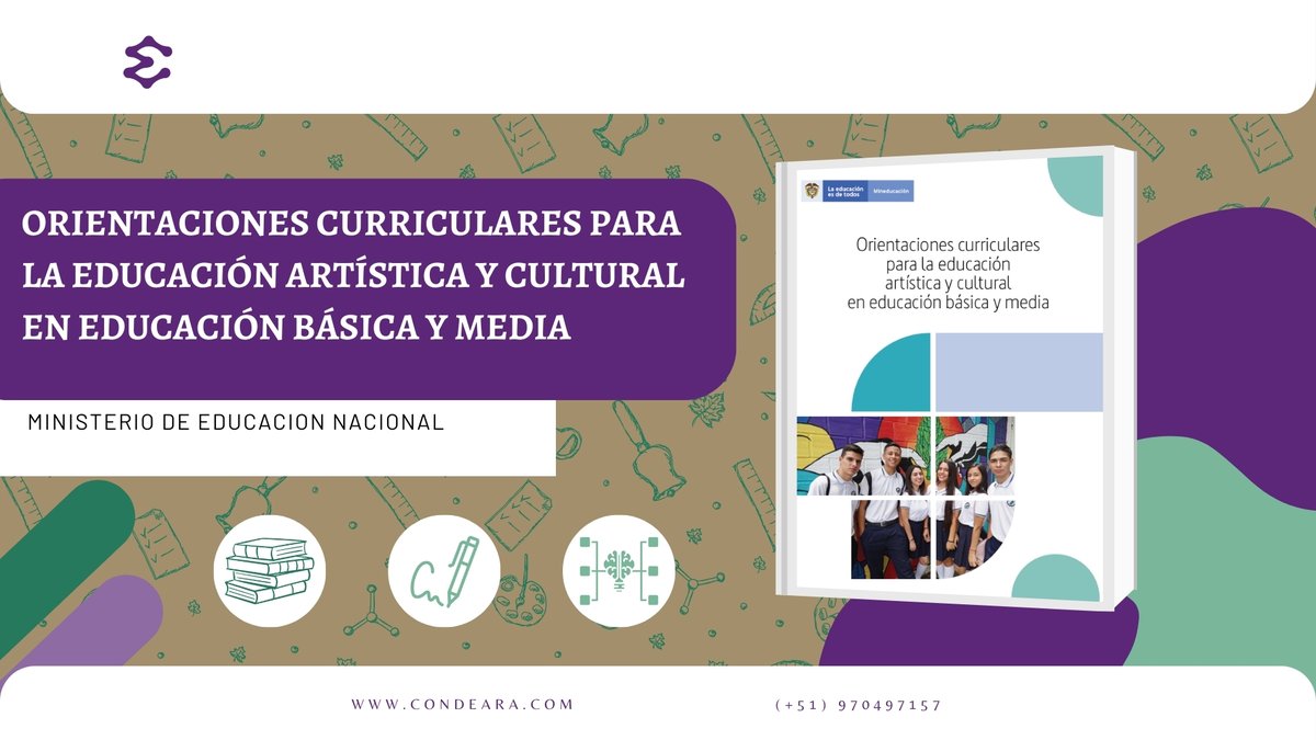 CondearaCG's tweet photo. 🔺 Arte, cultura y creatividad para formar ciudadanos sensibles y críticos
Este libro ofrece una mirada profunda al desarrollo del pensamiento artístico a través de competencias clave.
 Incluye:
 🔏 Resumen
 🗺️ Mapa mental del libro
 📲 Descárgalo aquí 👉 https://t.co/L8lpewzAXL https://t.co/SnsbiUZlE7