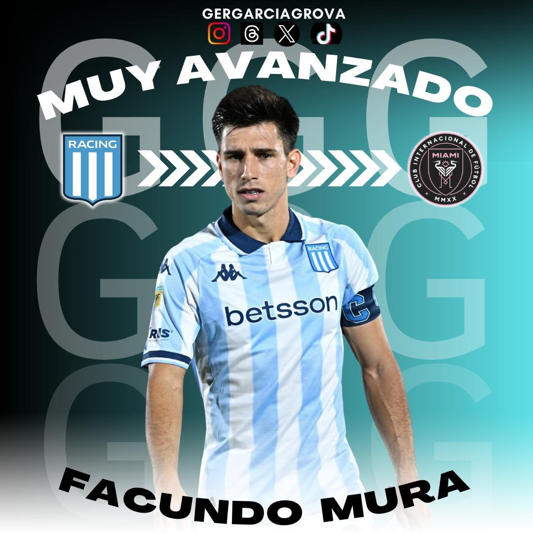 Crackbol10's tweet image. 🚨Facundo Mura tiene negociaciones avanzadas para convertirse en refuerzo de #InterMiamiCF 

✅Las conversaciones vienen a buen ritmo y el lateral derecho está cerca de convertirse en compañero de Leo Messi. 

💰Llegaría como agente libre desde #Racing a partir de Enero 2026…