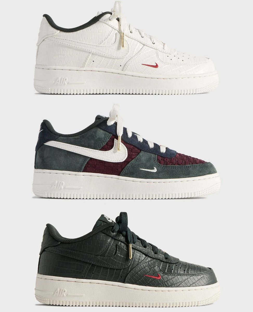 bdrake25's tweet image. These Air Force 1’s are so good, kids are going to be wearing better shoes than adults this Christmas 🎄 @KITH @RonnieFieg