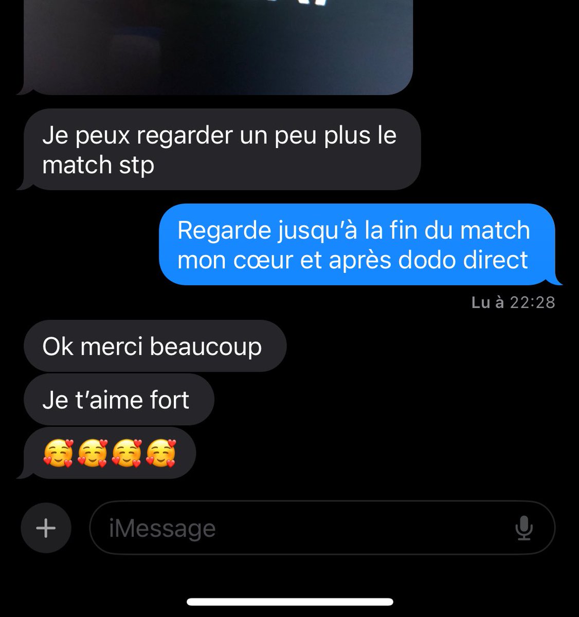 RodTapieM's tweet photo. Mon fils qui me demande ça à la mi-temps car il y croyait !!! 🥹🩵🤍

Allez l’OM !!! https://t.co/xAOYvUx9Qn