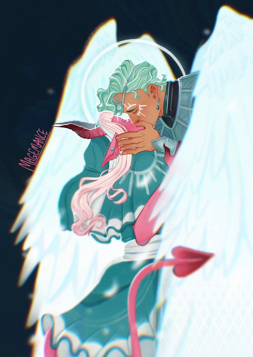 magemance's tweet image. I swear that through your eyes 
Everything is brighter all the time  
#criticalrolespoilers #cr4 #wicanny