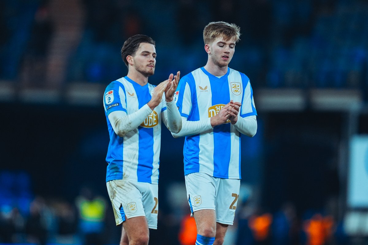 htafc's tweet image. Thank you for your support on the road this evening, Terriers 💙

We&apos;ll see you at home on Saturday afternoon. 

#htafc