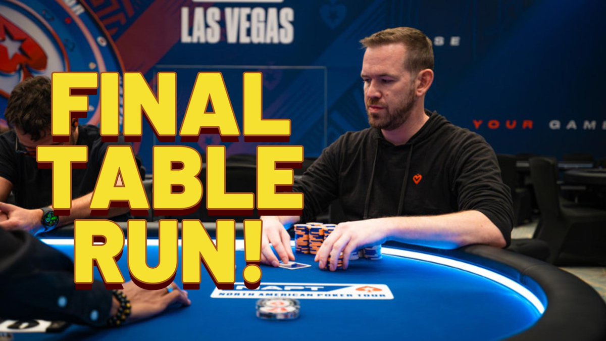 tjreidpoker's tweet photo. New vlog is live from my @PokerStars NAPT deep run. Any love via subs and likes always appreciated, especially as no AI was used in the making of this one-man show. Link in comments 👇 @PokerRoomRWLV @PokerStarsUSA https://t.co/zurOVPcvry