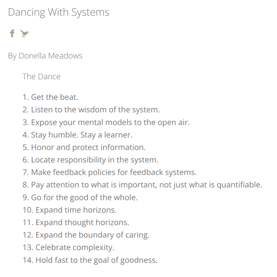 SarahAMcManus's tweet photo. ...and especially, people who want their moment-to-moment experience to feel more aligned with what David Chapman calls "enjoyable usefulness"

 or what Donella Meadows called "dancing with systems"

✨🛠️💃 https://t.co/pIvIa0b1jF