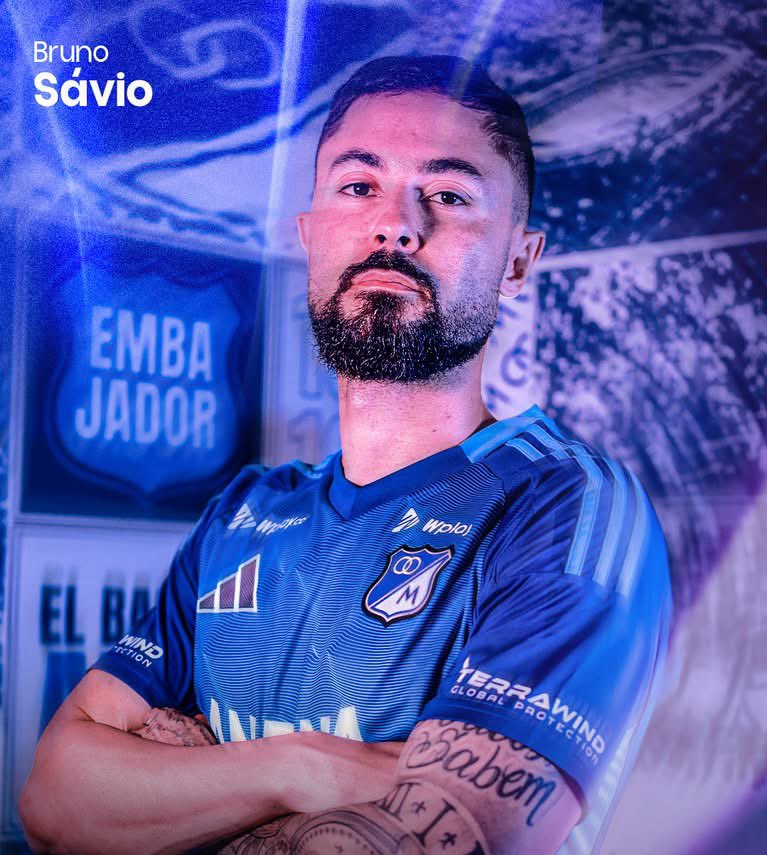Ⓜ️ ❌ Bruno Sávio finalizaría esta semana su vínculo contractual con <a href="/MillosFCoficial/">Millonarios FC</a>

El brasileño firmó con el club bogotano hasta Junio de 2026.