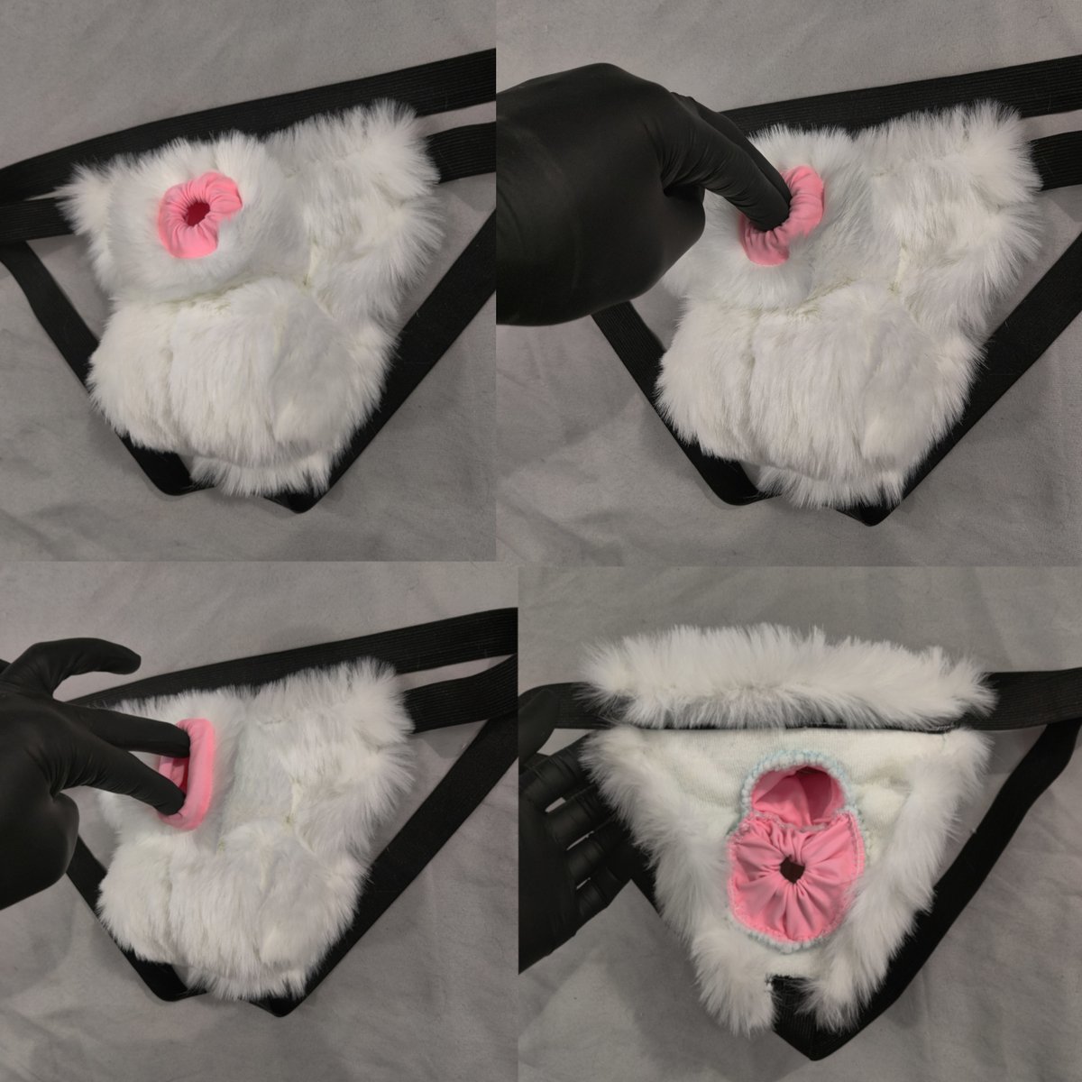 NobleGalactic's tweet image. White and Pink Sheath jock set all finished up.

Sheath Style 3. (intact) Version 1.
If interested in a sheath jock. feel free to DM me ^_^