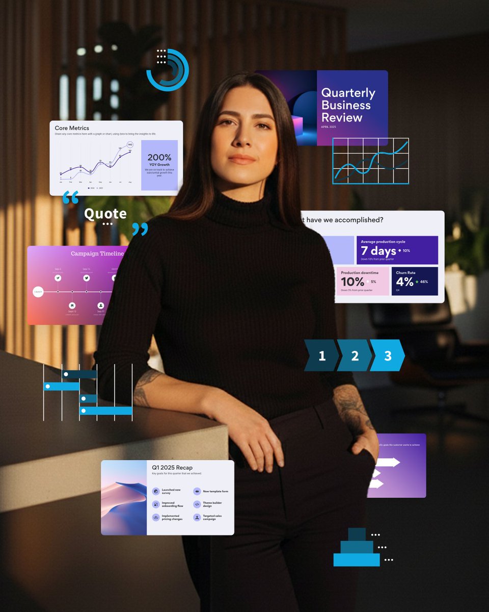 BeautifulAI_'s tweet image. Strong presentations usually come down to a few basics:

• brand consistency
• simple story
• useful visuals
• less formatting busywork

Want to make conversations smoother for everyone in the room (including you)?

Get the full guide: ow.ly/BlyW50XxRcn