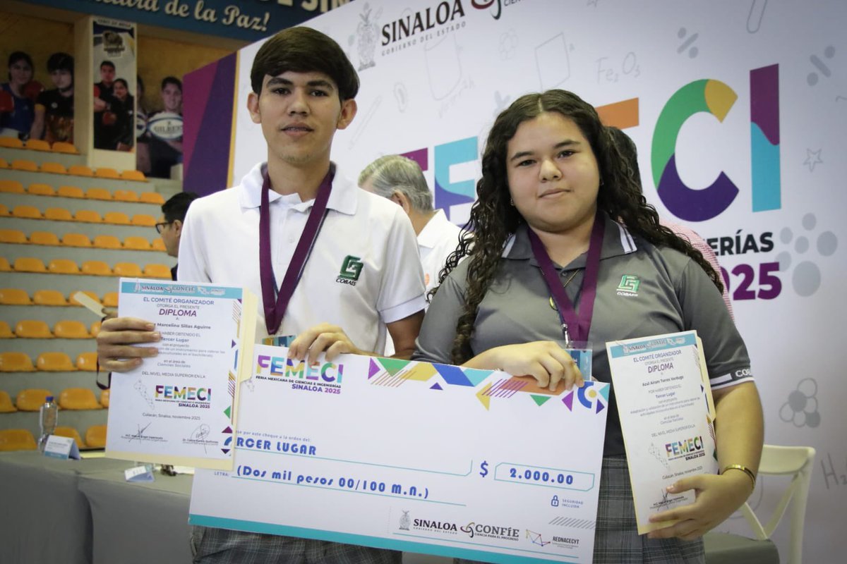 #OrgulloCOBAES logra dos pases a la etapa nacional de la FEMECI 2026 en Sonora

Más información : shorturl.at/GHiYC