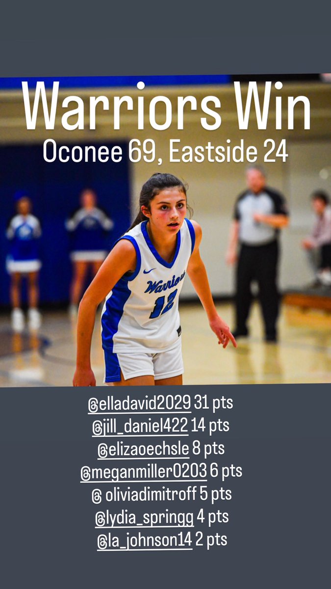 OCHS Lady Warriors Basketball tweet media