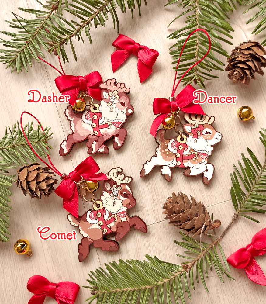「Santa's Reindeer are flying in again thi」|✿ Celesse ✿のイラスト