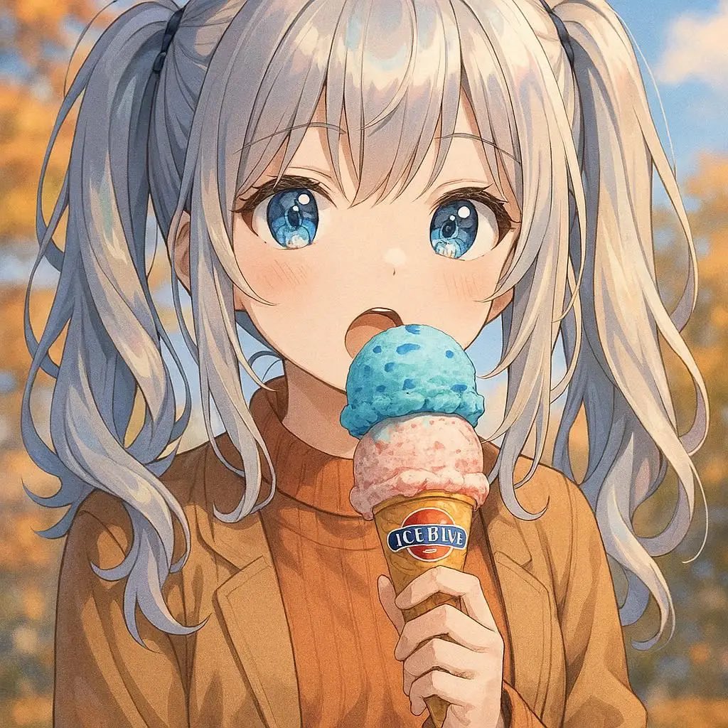 kerokero1023's tweet image. おはアーイス🍦😊🐸✨🌅
#GPT4 #AIイラスト