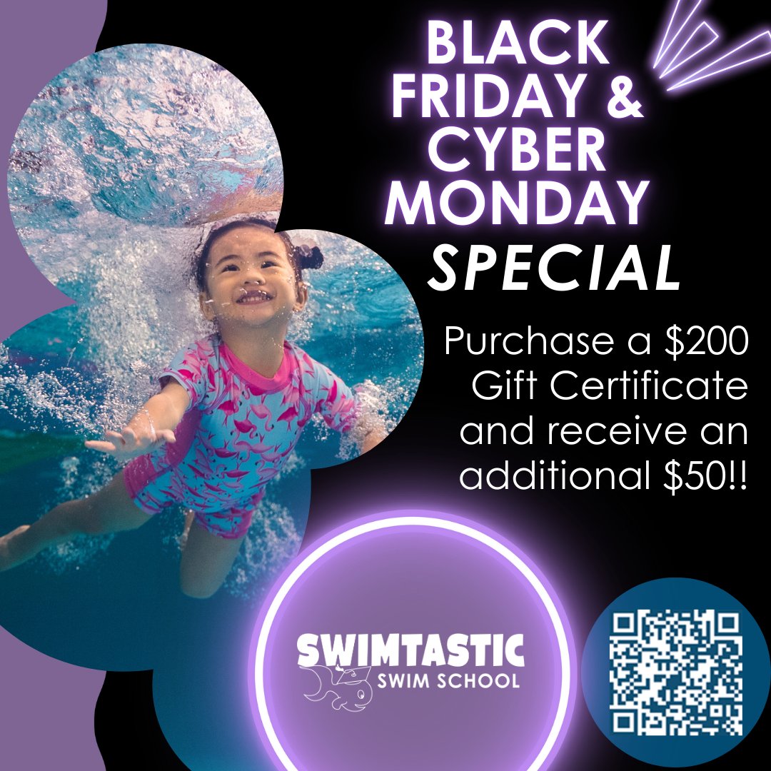 SWOSwimtastic's tweet image. 🌟 SAFETY NEVER TAKES A HOLIDAY🌟
🎁 This season, give the gift that lasts far beyond the holidays:
CONFIDENCE IN THE POOL 🌊
Click on the link to purchase! 👉 squareup.com/gift/S5CJHAE9R…