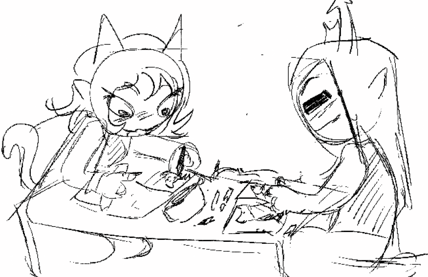 He keeps Breaking her Coloring pencils but Its Ok