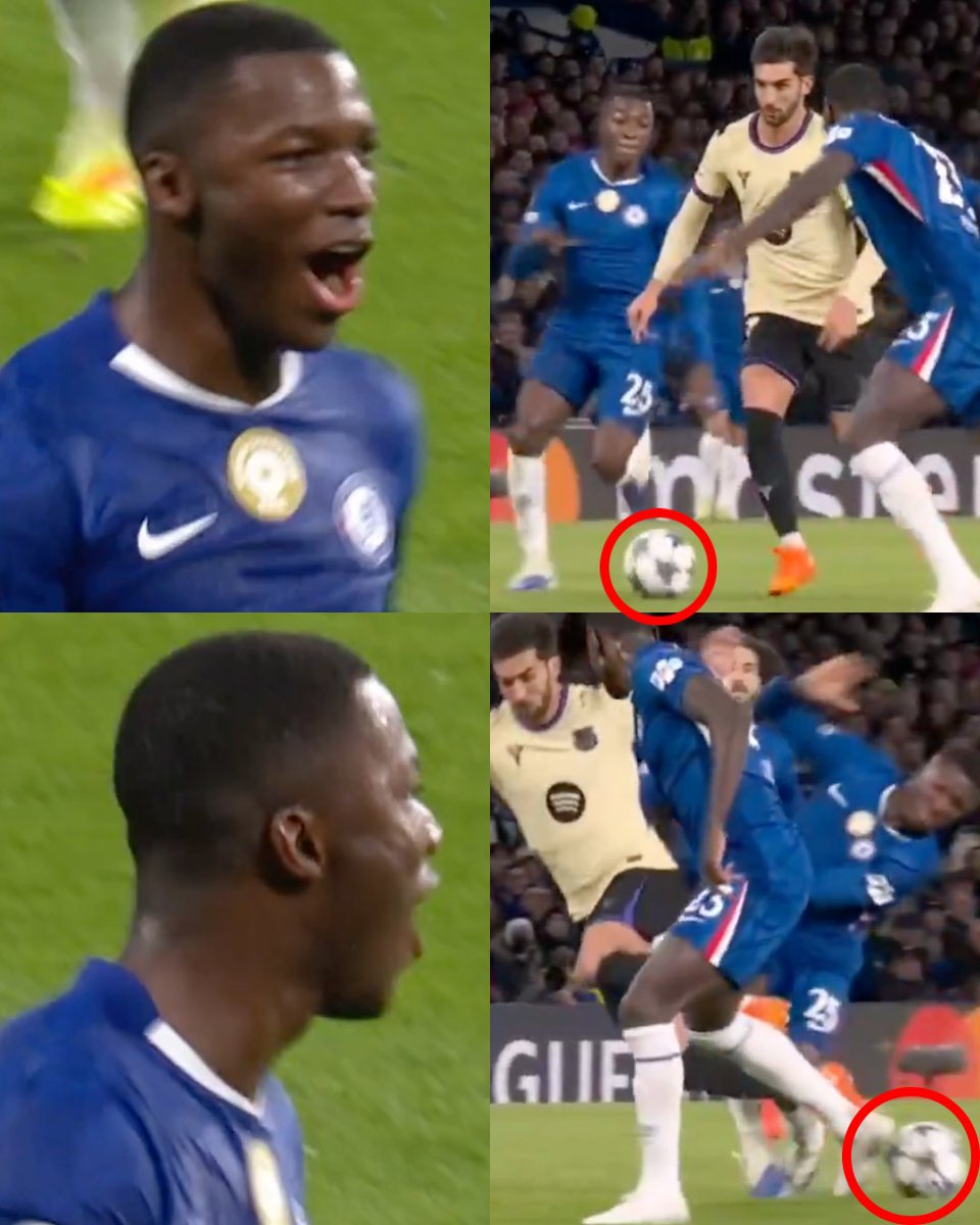 Con ustedes, el futbolista con MÁS RECUPERACIONES (10) y MÁS PASES COMPLETOS (69) en todo el partido de Champions League entre Chelsea y FC Barcelona. Impresionante lo que aporta Moisés Caicedo con y sin la pelota. Otra noche importante en la que El Niño Moi se agiganta. DE