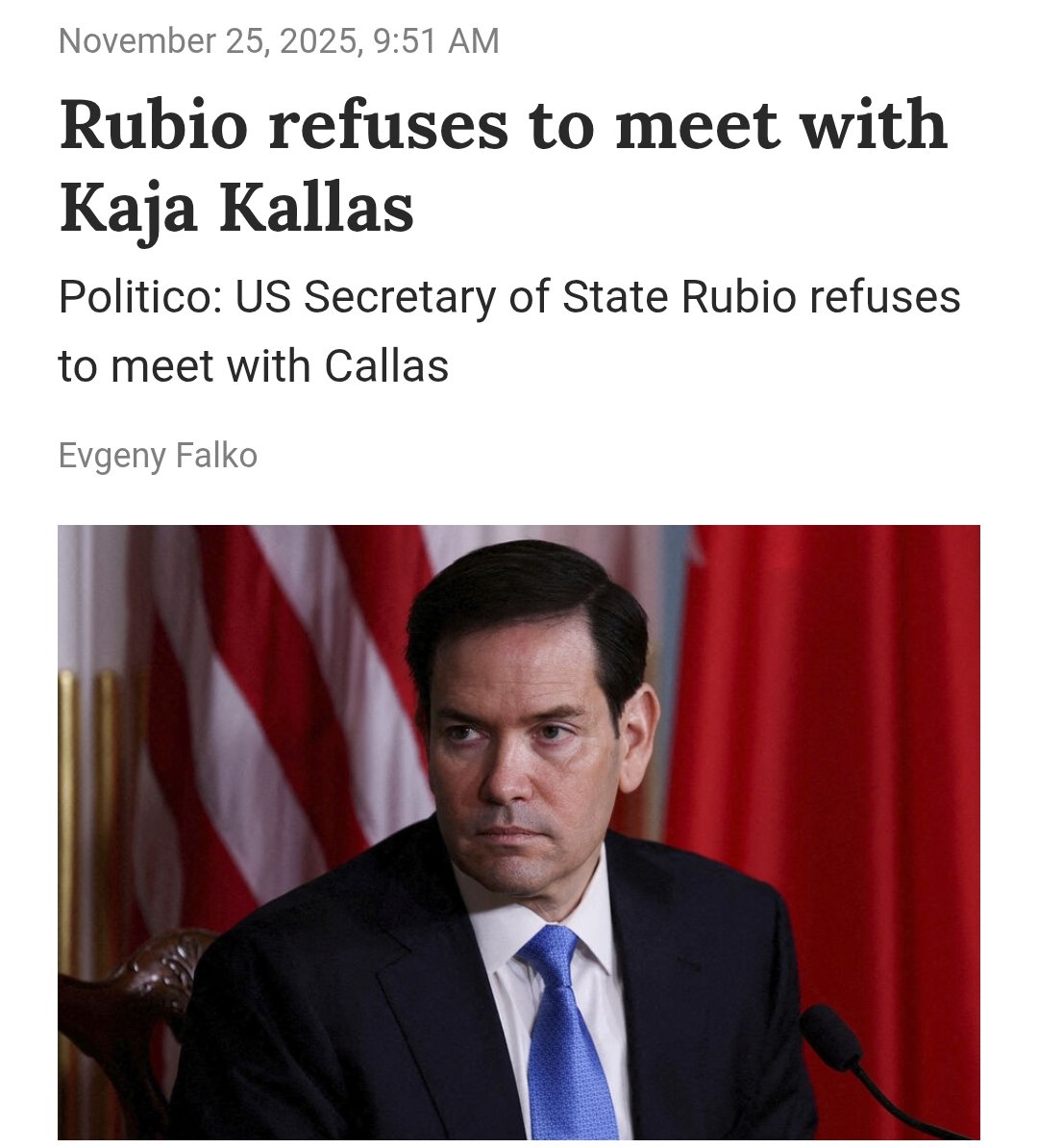 Alex_Oloyede2's tweet image. Even Rubio finds her retarded...