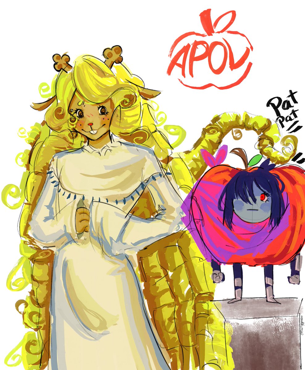 fartsygoober's tweet image. apol #kriselle