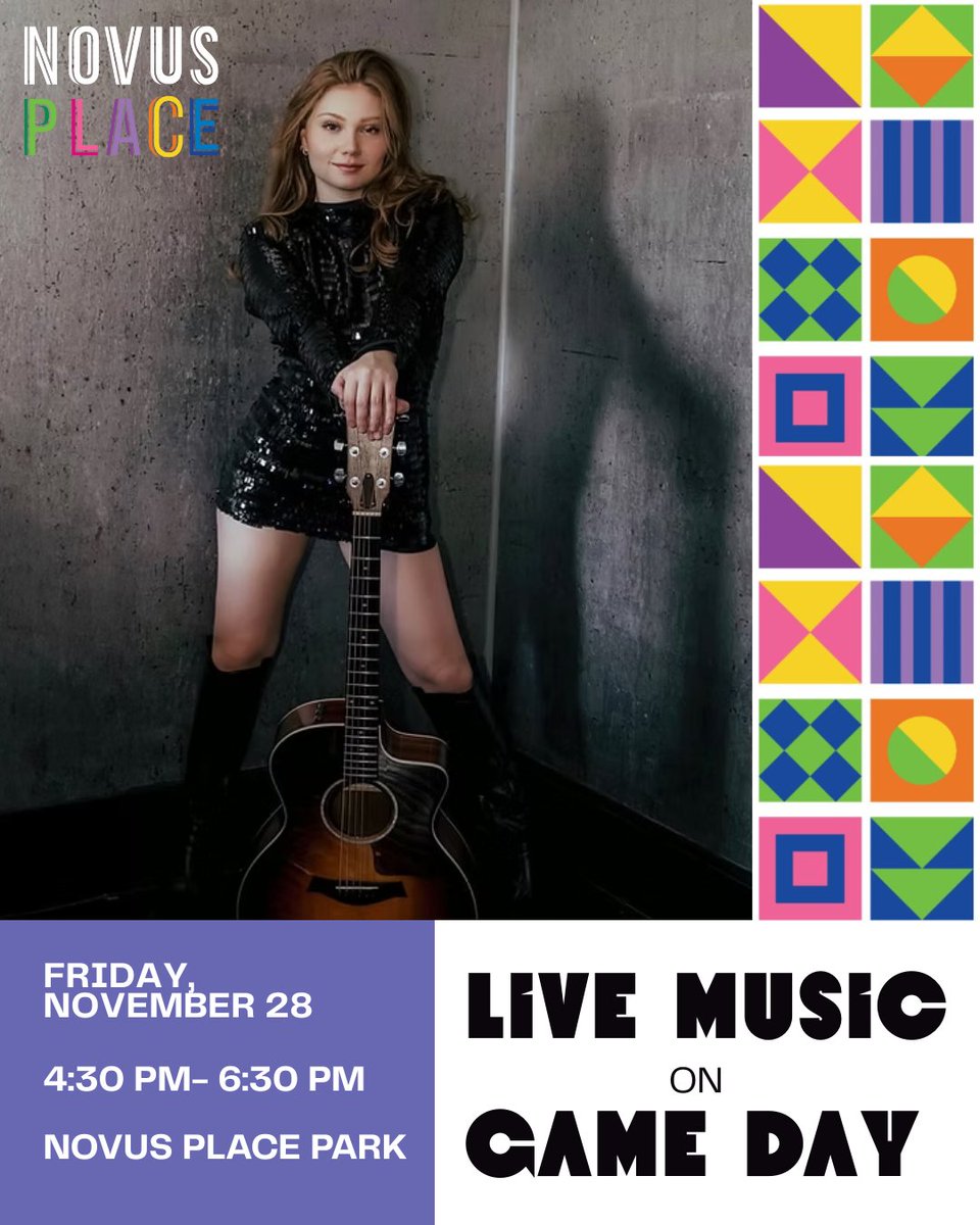 NovusASU's tweet image. Game Day this Friday 11/28! 🏈
ASU vs. U of A at 7pm + live music from Kailin Kay at the Novus Place Park from 4:30–6:30pm.
See you at Novus! 🌵

#ForksUp #ASUFootball #GameDay #NovusPlace #TempeAZ