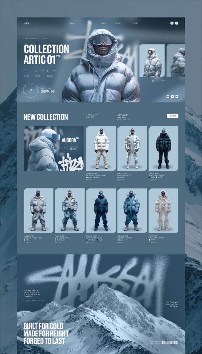 thecodeweavers's tweet image. 🔥 Clean Arctic-themed web UI design just dropped! This shows how powerful a professional website can be for your brand ❄️💻

Support by Liking ❤️ · Sharing 🔁 · Commenting 💬 — it helps a lot!

Tweet 🐦💬 #UIDesign #WebDesign #EcommerceDesign #BrandBoost #CreativeStudio