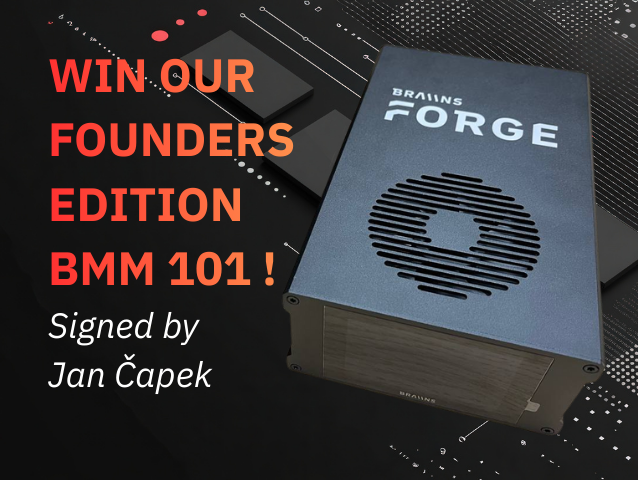 Braiinsforge's tweet image. 🚨 BRAIINS MINI MINER GIVEAWAY 🚨

Win an exclusive, laser engraved, signed BMM 101 Mini Miner, our special FOUNDERS EDITION! 

Run your own miner and play the bitcoin lottery.

How to participate: 

1⃣ Follow @Braiinsforge and @BraiinsMining 
2⃣ Retweet this post
3⃣ Reply with…