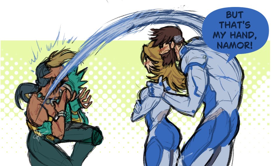 halhalhalu22's tweet image. Namor getting another L

(If you get the reference, you get a cookie 🍪😉)

#MarvelRivals #FantasticFour #InvisibleWoman #namor #mrfantastic #Marvel #comics