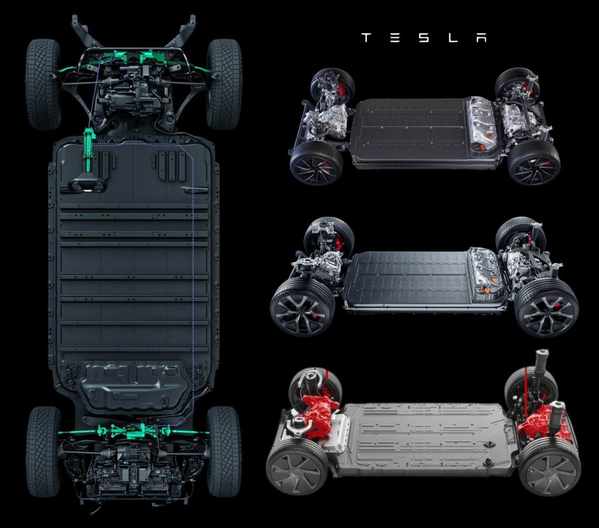 niccruzpatane's tweet image. Things you don’t need to worry about when buying a Tesla: 

• Oil changes (forever)
• Oil filter, air filter, or fuel filter replacements
• Spark plugs or ignition coils
• Transmission fluid changes (Tesla has a simple single-speed gearbox)
• Exhaust system repairs…