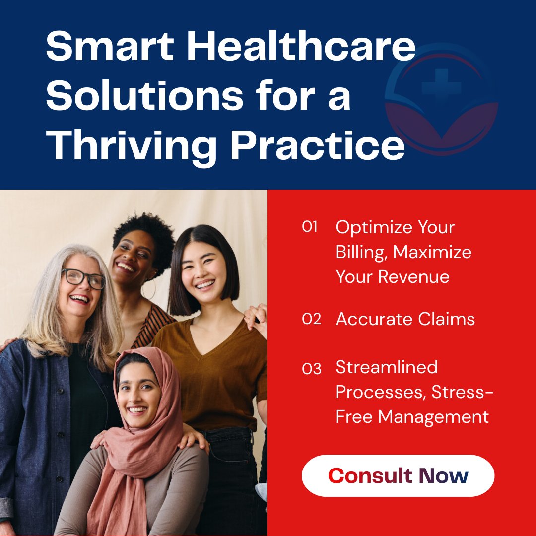 SpectrumSHCM's tweet photo. Your patients trust you with their health, trust us with your billing.

Smart systems, accurate claims, and smooth processes for a truly thriving practice.

#SmartHealthcare #BillingExperts #MedicalBilling #HealthcareBusiness #healthcaremanagement #HealthcareBilling #spectrumhcm https://t.co/IgSKiG65TA