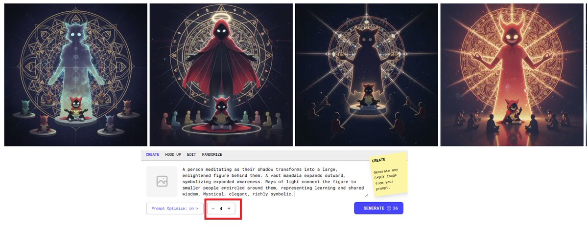 papajasepi's tweet image. Gave the new prompt Optimizer a spin. Generated 4 images with this prompt.

@neukoai is accelerating/compounding and scaling with AI advancements.

Adapt or be left behind.

Gboyspecial.com