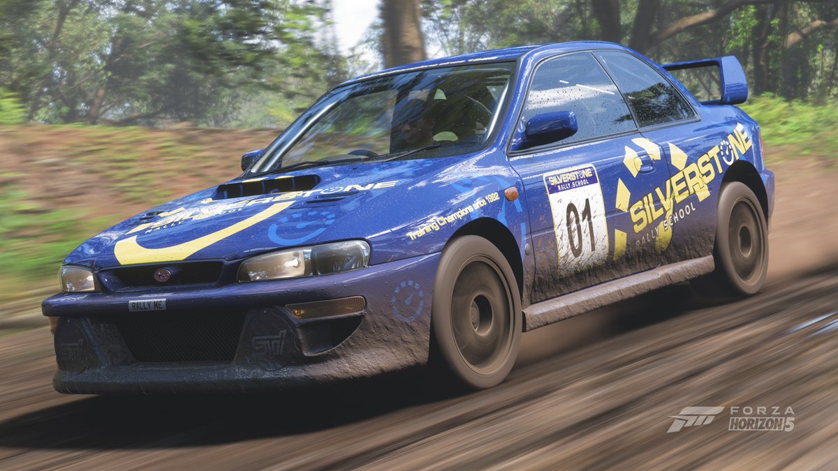 RallyzX360's tweet image. A nearish replica of Silverstone Rally School&apos;s rear wheel drive Impreza for #ForzaHorizon5. Sharecode is 156 895 220 for the livery, and 987 797 824 for the RWD tune. Original in last picture. Prompted by @OmologatoUK&apos;s recent visit.