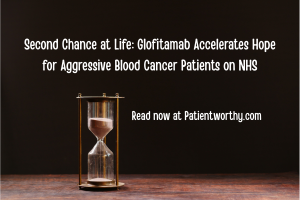 PatientWorthy's tweet image. Second Chance at Life: Glofitamab Accelerates Hope for Aggressive Blood Cancer Patients on NHS bit.ly/47NOqBk Read now at PatientWorthy.com
#PatientWorthy #Glofitamab #NHSEngland #DiffuseLargeBCellLymphoma #DLBCL
