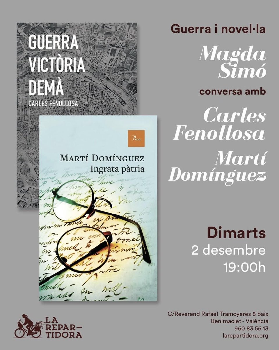 Dimarts que ve a <a href="/LaRepartidora/">La Repartidora</a>.