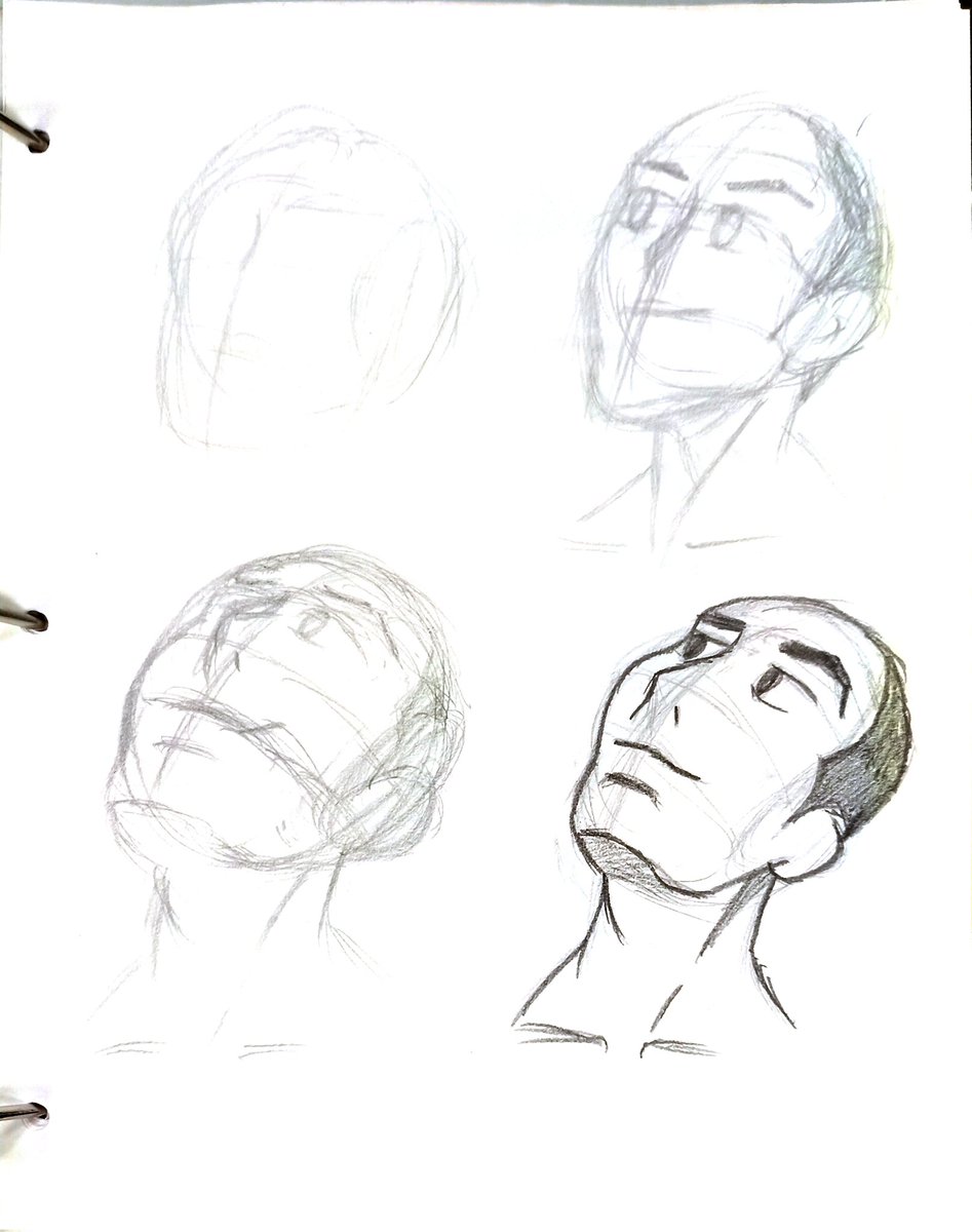 Practicing this head angle for... purposes