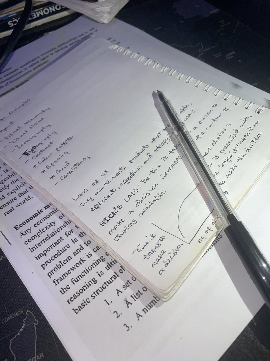 designerdhul's tweet image. Today was all about design principles and the laws of UX.

Interesting to learn how these “simple rules” actually control how we experience every app we use.