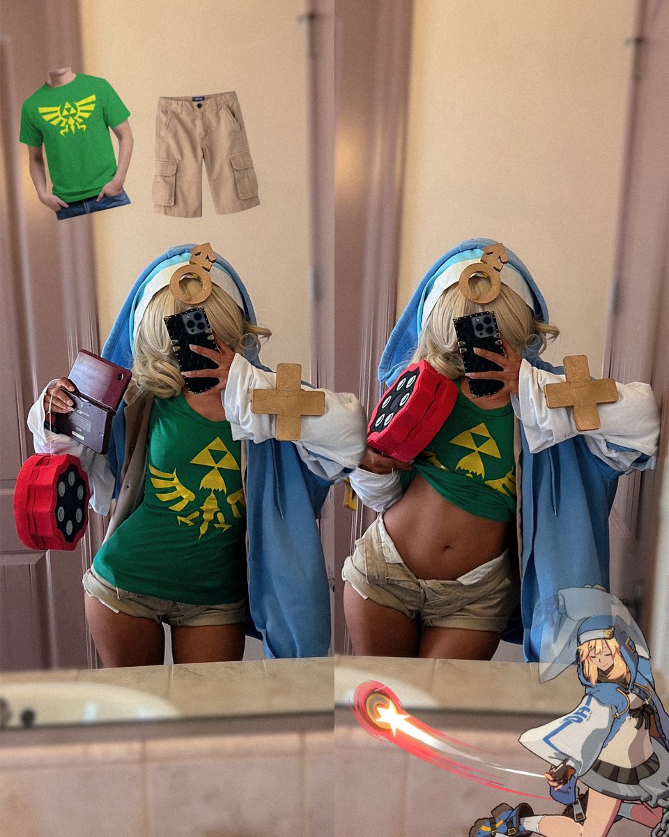 Bridget with The Fit 🩵💚 GGST 

zelda drip kinda fire icl 🧐