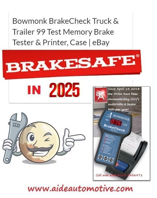 aideautomotive's tweet image. 🚛 BRAKES, BRAKES, BRAKES! Test your #Truck / #HGV brakes with #BrakeCheck!
✅ Portable &amp;amp; battery-powered
✅ Accurate brake performance testing
✅ Ideal for workshops, authorities &amp;amp; inspection stations
Get yours today 👉 buff.ly/43nRPmB
#BrakeTesting #FleetSafety #EBS