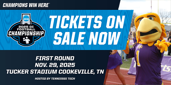 tennesseetech's tweet image. 📢 Get ready for playoff Saturday at Tucker Stadium!

🏈 Kickoff is at noon., gates open at 11 a.m.
🪪 Students must show their Eagle Card for free admission
🎫 Purchase tickets online at ttusports.com or call our ticket office at 931.372.3940

See you there. Wings up!