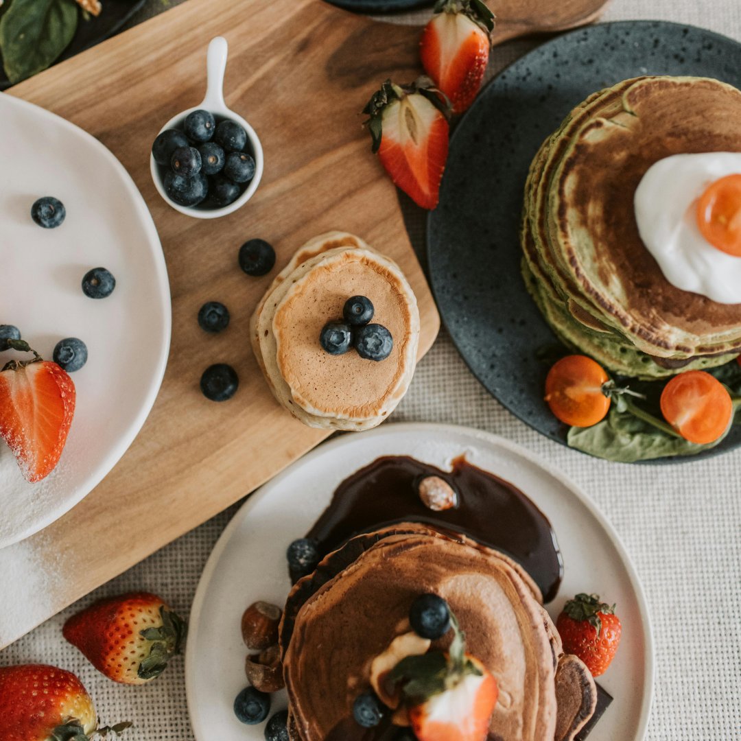 Looking for a fun hosting idea? 🥞 Instead of a dinner party, try out brunch! Fire up the griddle and serve up a stack of delicious pancakes with a variety of toppings for everyone to enjoy. 🎉

Who will you invite to your gathering? Tag someone below!