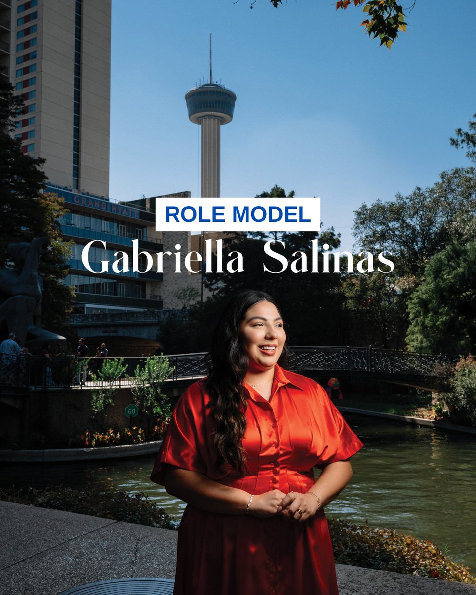 SanAntonioWoman's tweet image. Meet our newest Role Model, Gabriella Salinas!
Read more here: sawoman.com/2025/11/role-m…
#sawomanmagazine #sanantoniowoman #rolemodel #communications #education #Leadership @gr8tersachamber