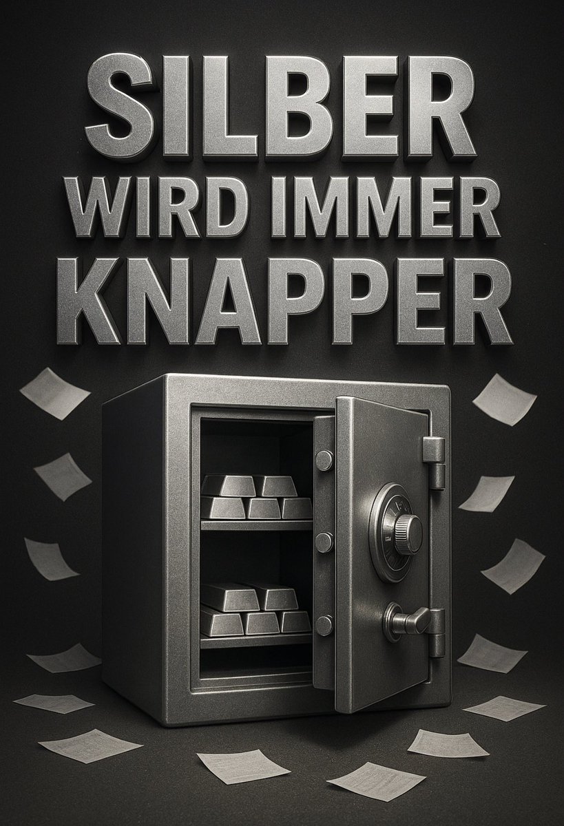 #Silber: Nur noch neun Wochen bis zum physischen Kollaps! Bestände an der Börse in Shanghai tendieren gegen null: youtu.be/iqSvEBFZGss?si…