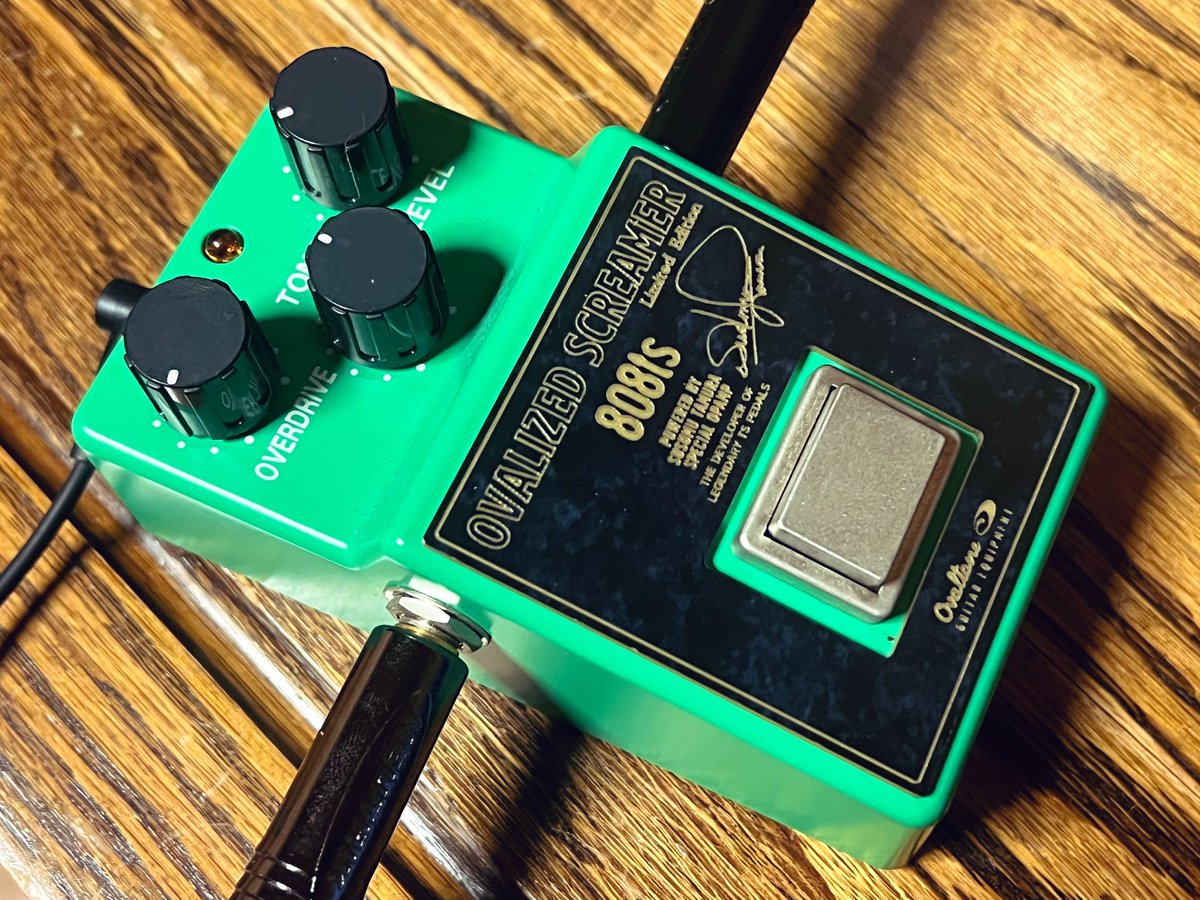 本日、こちらのレビュー動画、公開予定。 Ovaltone OVALIZED SCREAMER