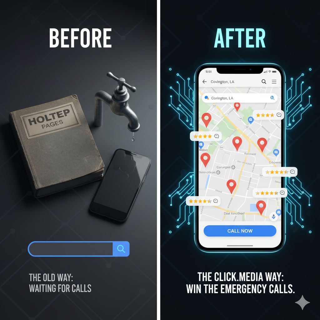 Your biggest competitor isn't their truck—it's their Google search ranking. If you're not dominating the "near me" results, you're losing emergency jobs. We detail the 3 keys to winning the digital battleground.
Find out if you're passing the "Leaky Faucet Test."