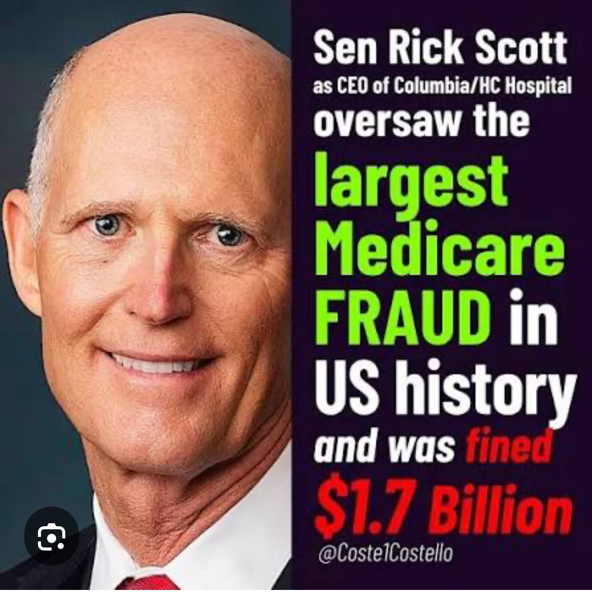 TwoPuttTommy's tweet photo. @GOPMajorityWhip Indeed, the Republican rot runs deep.
Republicans hate fraud, unless the fraudsters include Republicans. Republicans take care of their own!
Just ask @SenRickScott...
#FlSen #FlLeg
#Mn06 https://t.co/2RQkbP7tEr
