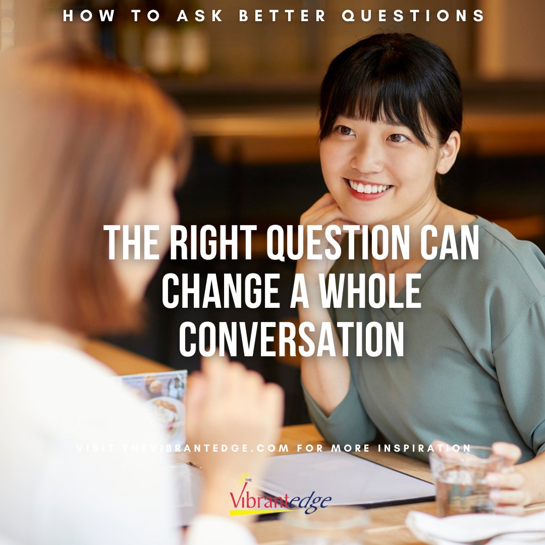 TheVibrantEdge's tweet image. Ever noticed how the right question can change a whole conversation?
Here’s how to ask questions that spark connection — not shut it down.
💡 New blog now live!
👉 thevibrantedge.com/inspiration

#BetterQuestions #MeaningfulConversations #HumanConnection #AskWithPurpose