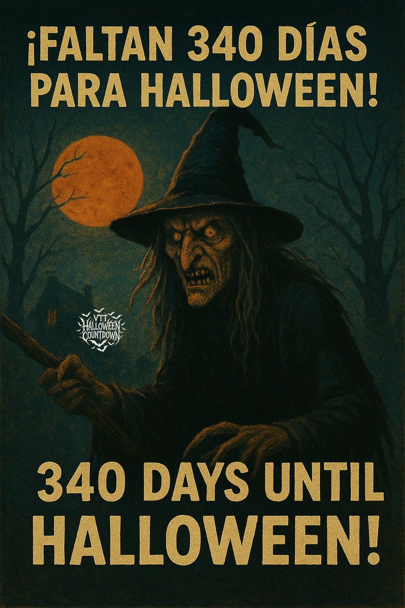 VTTHalloween's tweet image. 🎃🇲🇽 ¡Faltan 340 días para Halloween!
🎃🇺🇸 340 days until Halloween!

#DailySpook #SpookyVibes #SpookySeason #HalloweenCountdown #Halloween2026