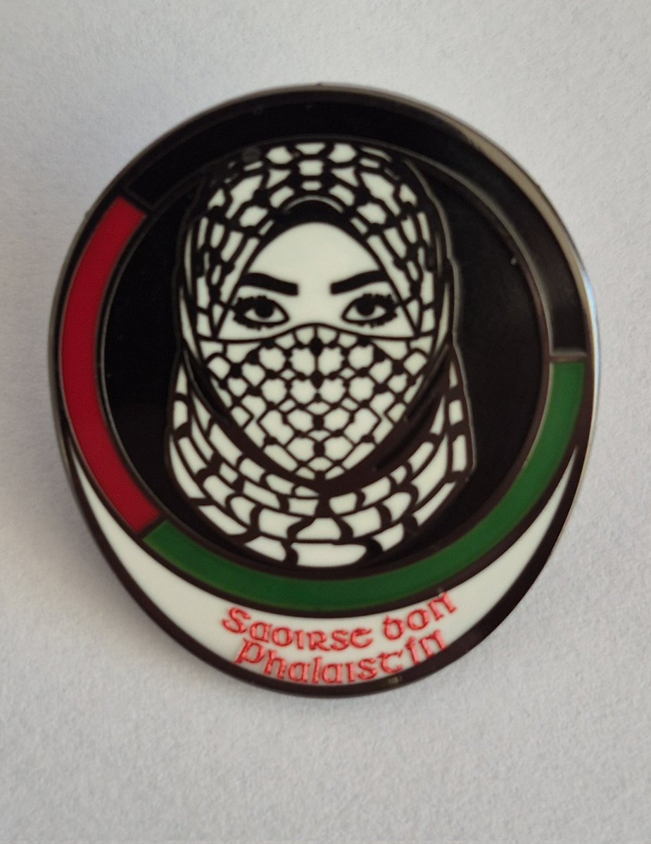 New Palestinian badge available at €4 plus postage, just pm/dm the page for details.