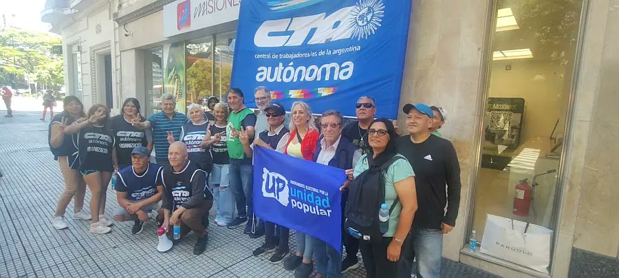 EXIGIMOS LA INMEDIATA ABSOLUCIÓN DE MÓNICA GURINA Y LEANDRO SANCHEZ LLEVADOS A JUICIO POR LUCHAR EN DEFENSA DEL SALARIO DOCENTE EN MISIONES

Desde Unidad Popular reafirmamos nuestro compromiso para enfrentar la ofensiva represiva neoliberal.

Unidad Popular junto con la CTA